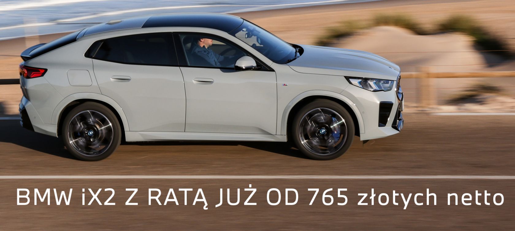 BMW iX2 z ratą już od 765 złotych/netto